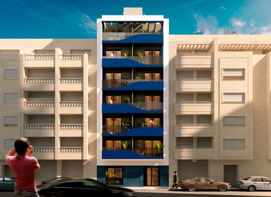 New Build - Apartment - Torrevieja - Playa del Acequión