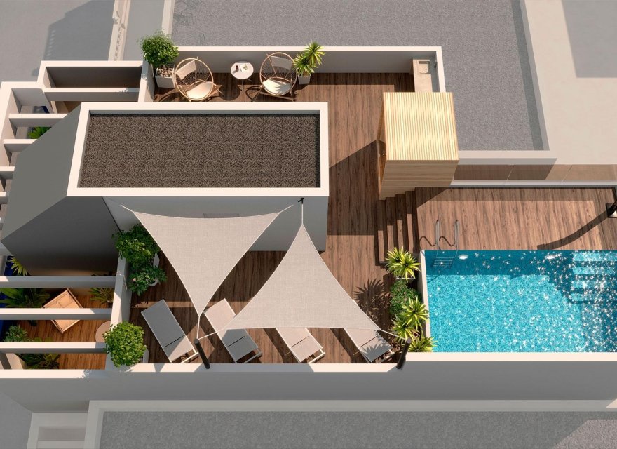 New Build - Apartment - Torrevieja - Playa del Acequión