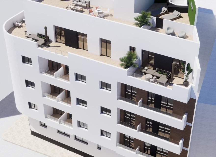 New Build - Apartment - Torrevieja - pueblo
