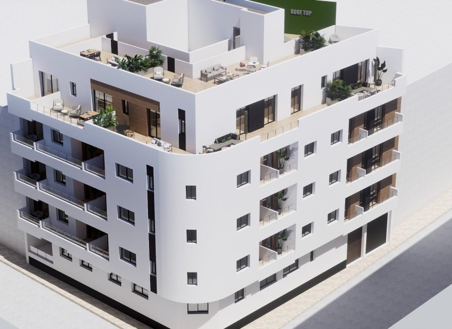 New Build - Apartment - Torrevieja - pueblo