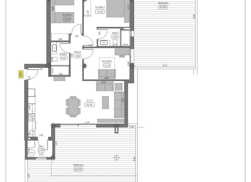 New Build - Bungalow - Algorfa  - La Finca Golf