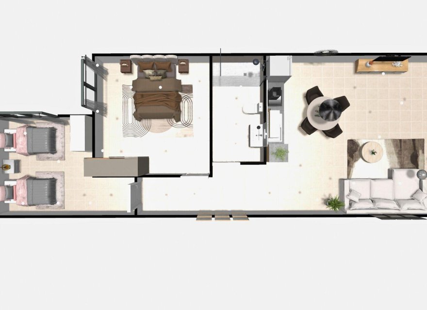 New Build - Bungalow - Hondón de las Nieves - La Canalosa