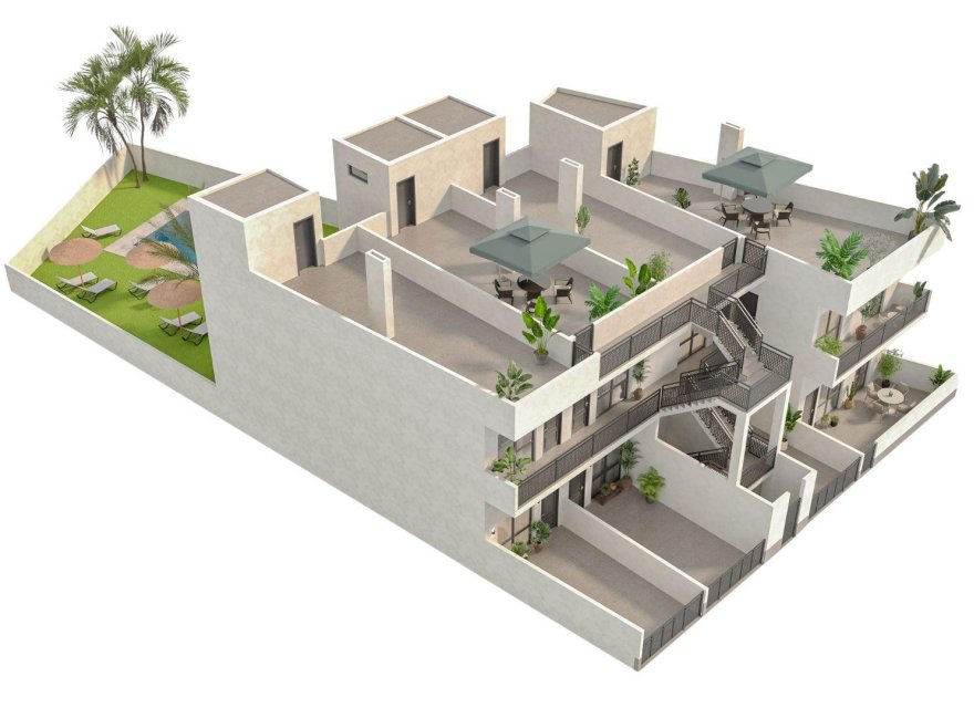 New Build - Bungalow - Hondón de las Nieves - La Canalosa