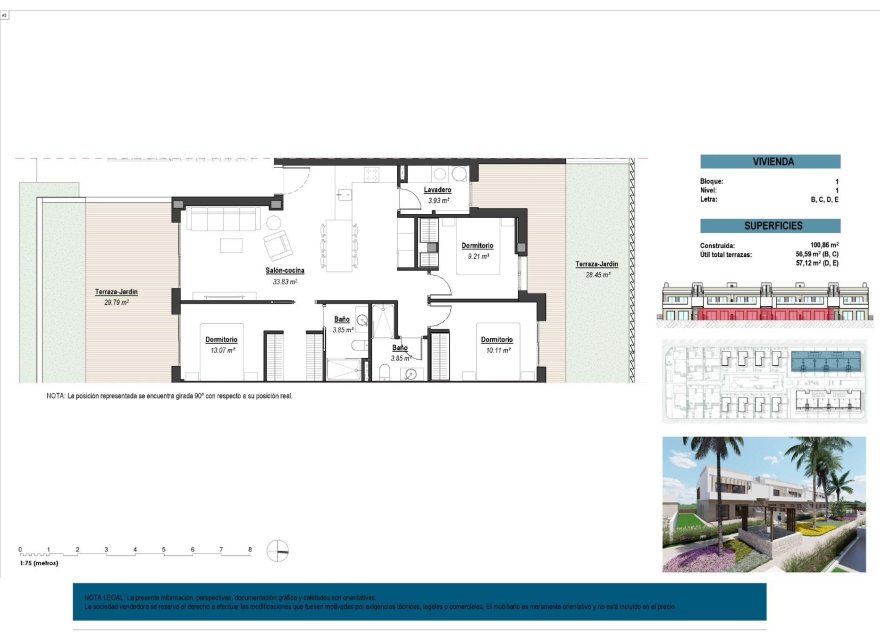 New Build - Bungalow - Los Alcazares - Serena Golf