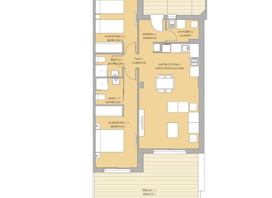 New Build - Bungalow - Orihuela Costa - Vistabella Golf