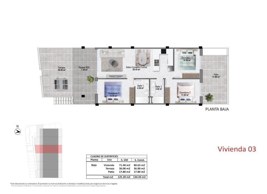 New Build - Bungalow - Pilar de la Horadada - pueblo