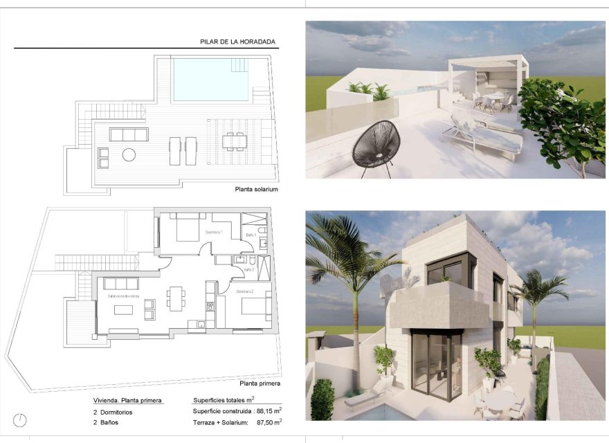 New Build - Bungalow - Pilar de la Horadada - pueblo