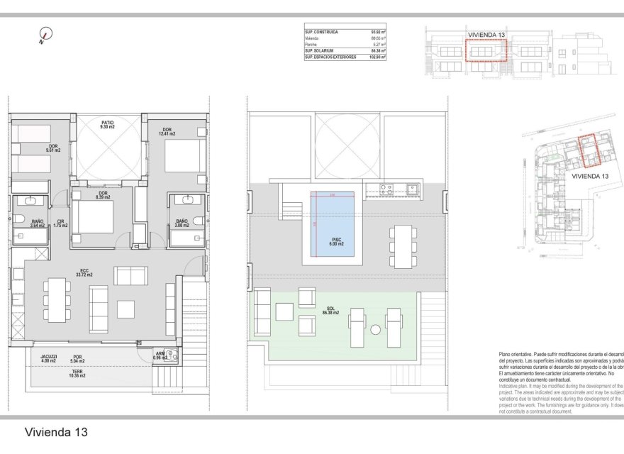 New Build - Bungalow - Pilar de la Horadada - pueblo