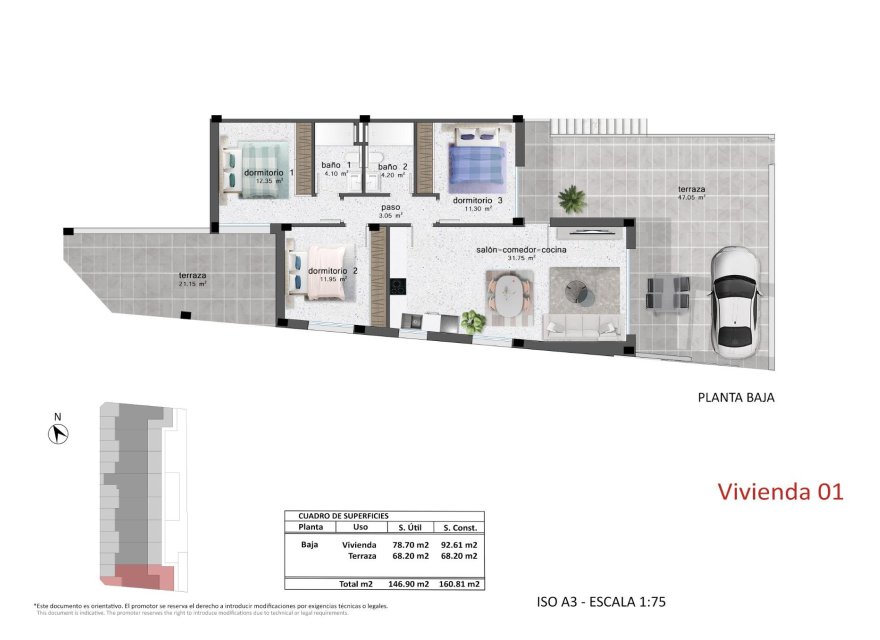 New Build - Bungalow - Pilar de la Horadada - pueblo