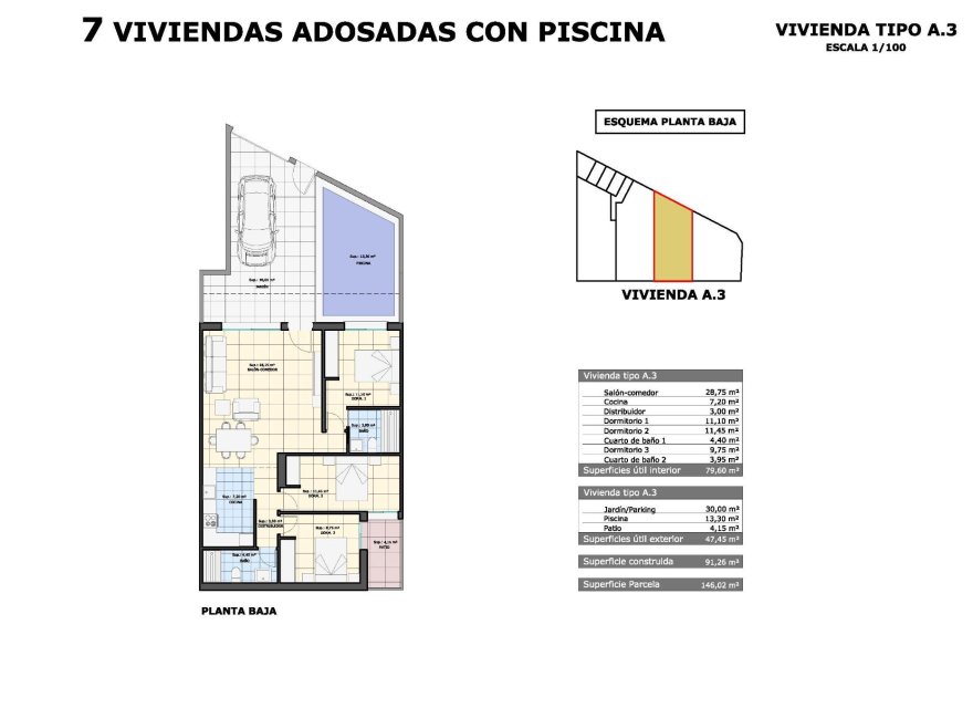 New Build - Bungalow - Pilar de la Horadada - pueblo