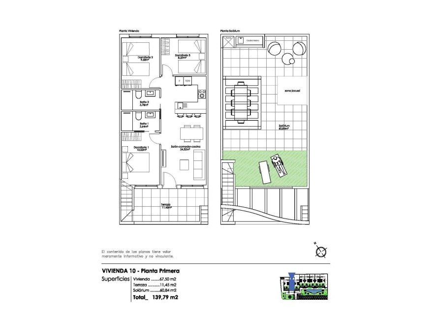 New Build - Bungalow - Pilar de la Horadada - Zona Pueblo