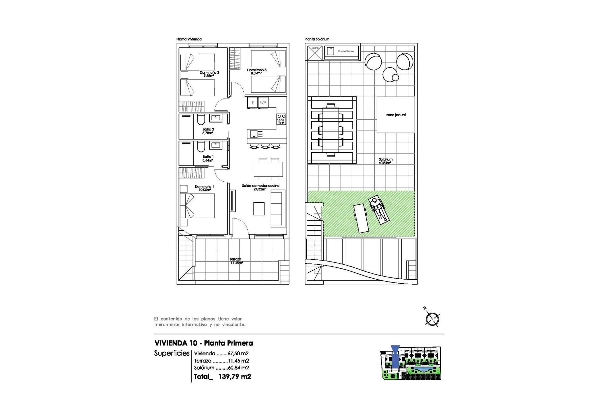 New Build - Bungalow - Pilar de la Horadada - Zona Pueblo