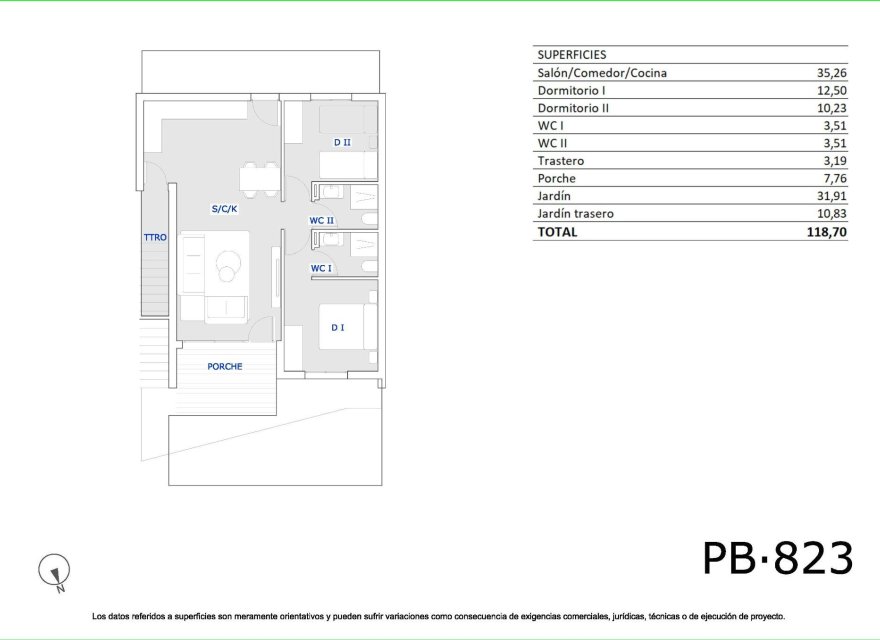 New Build - Bungalow - San Miguel de Salinas - Pueblo
