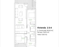 New Build - Bungalow - San Pedro del Pinatar - Los Antolinos