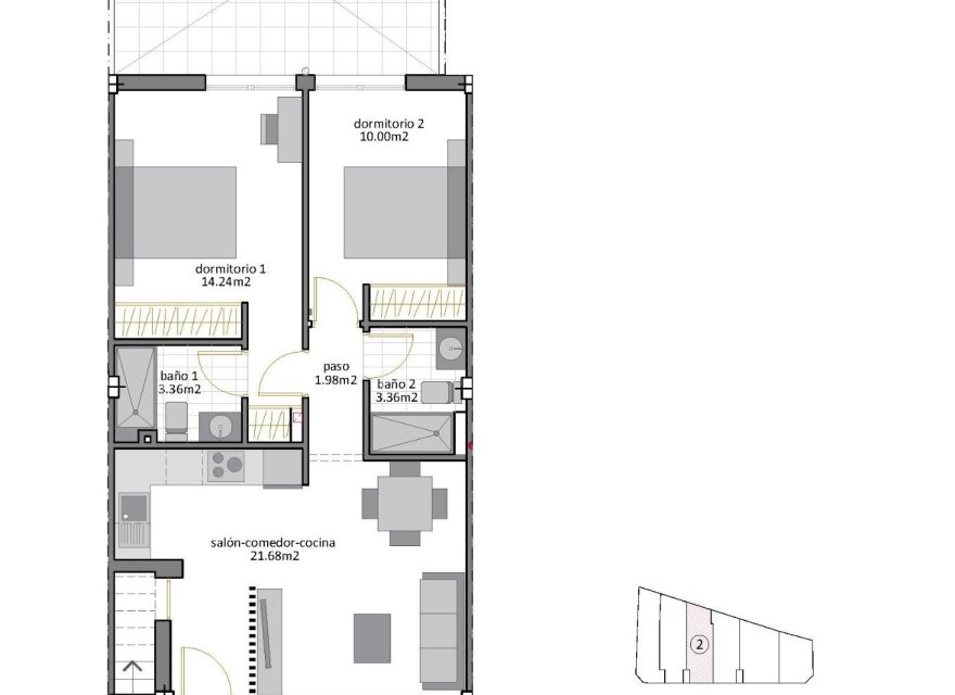 New Build - Bungalow - San Pedro del Pinatar - Los Cuarteros