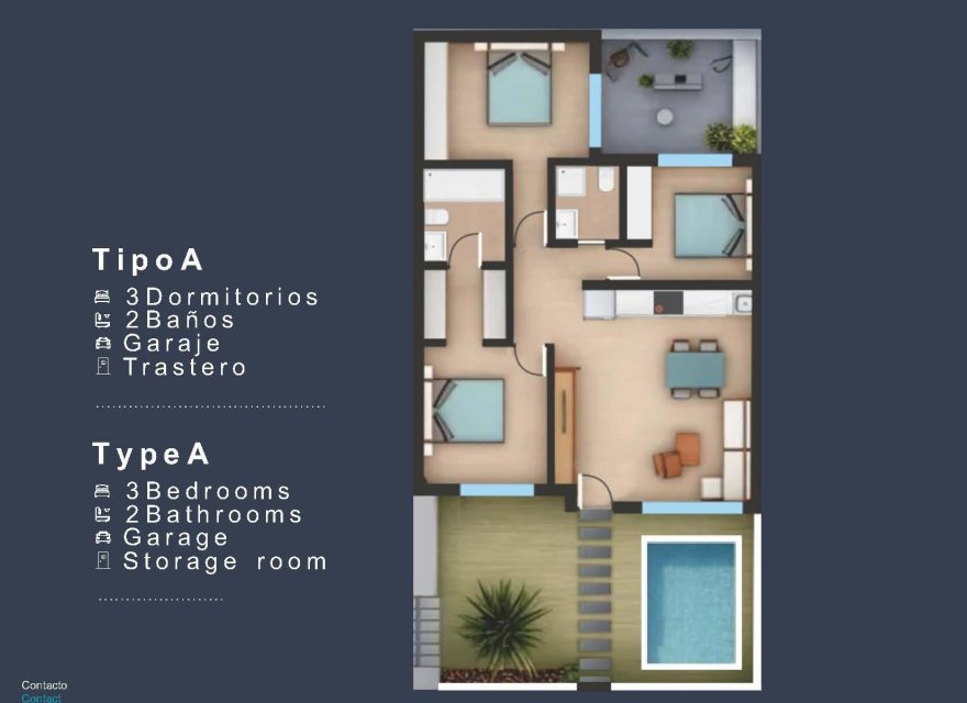 New Build - Bungalow - San Pedro del Pinatar - Los Pinos