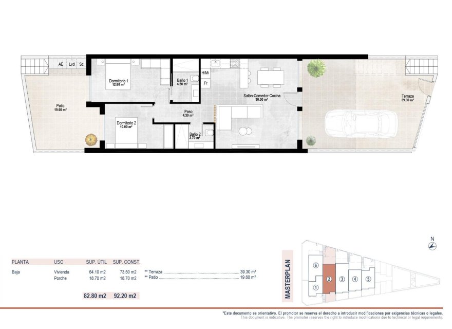 New Build - Bungalow - San Pedro del Pinatar - Pueblo