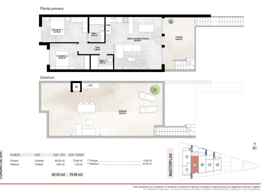 New Build - Bungalow - San Pedro del Pinatar - Pueblo