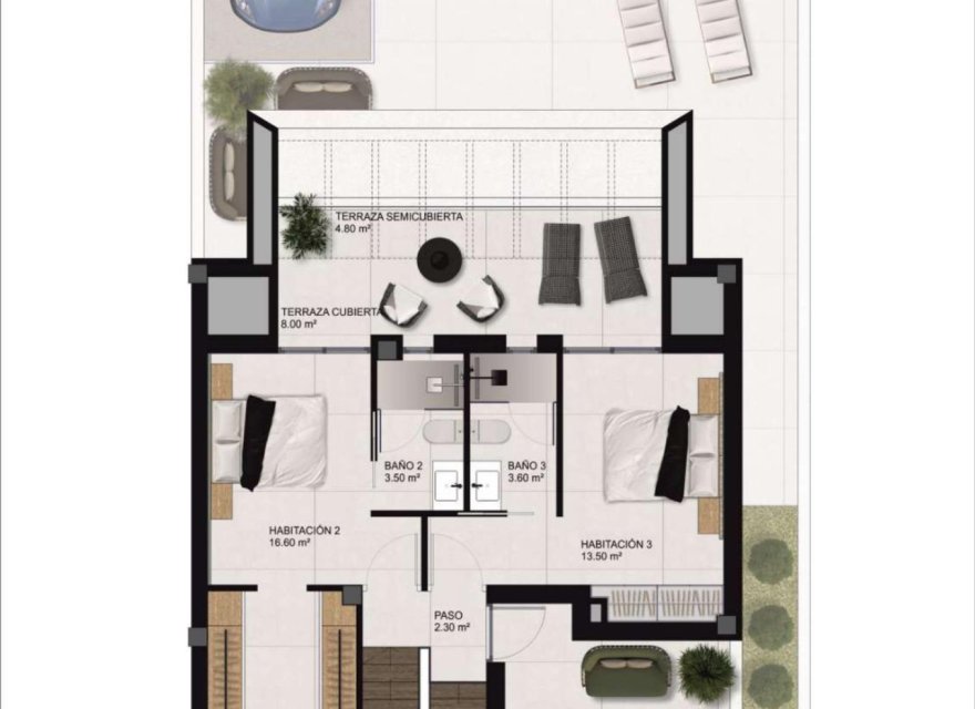 New Build - Duplex - Dolores - 03150