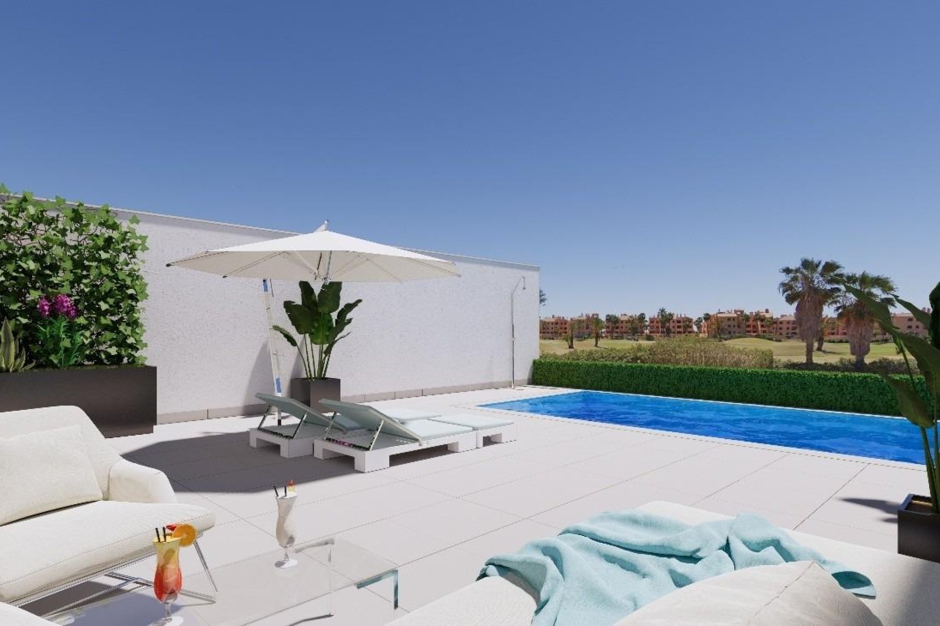 New Build - Duplex - Los Alcazares - Serena Golf