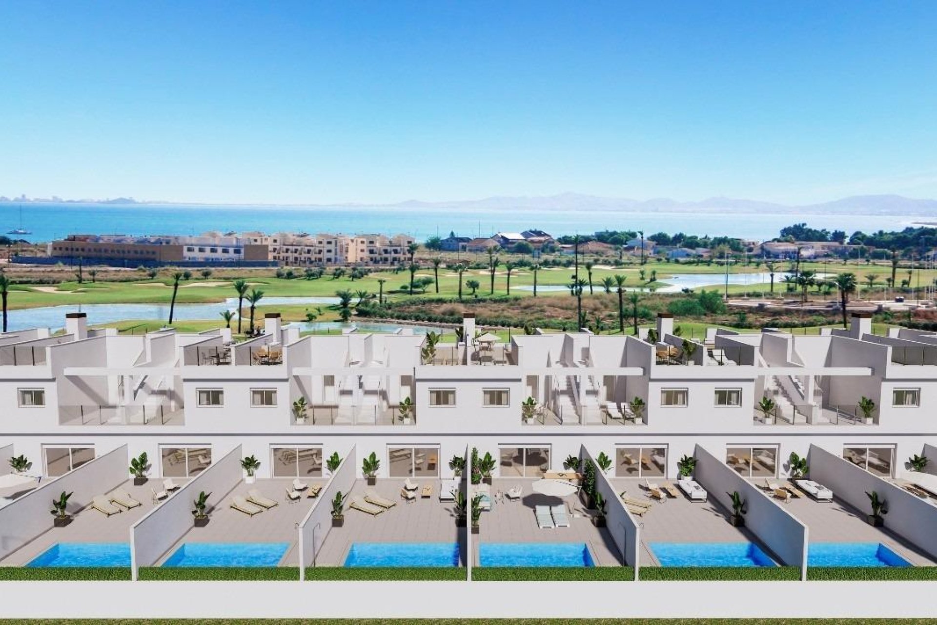 New Build - Duplex - Los Alcazares - Serena Golf