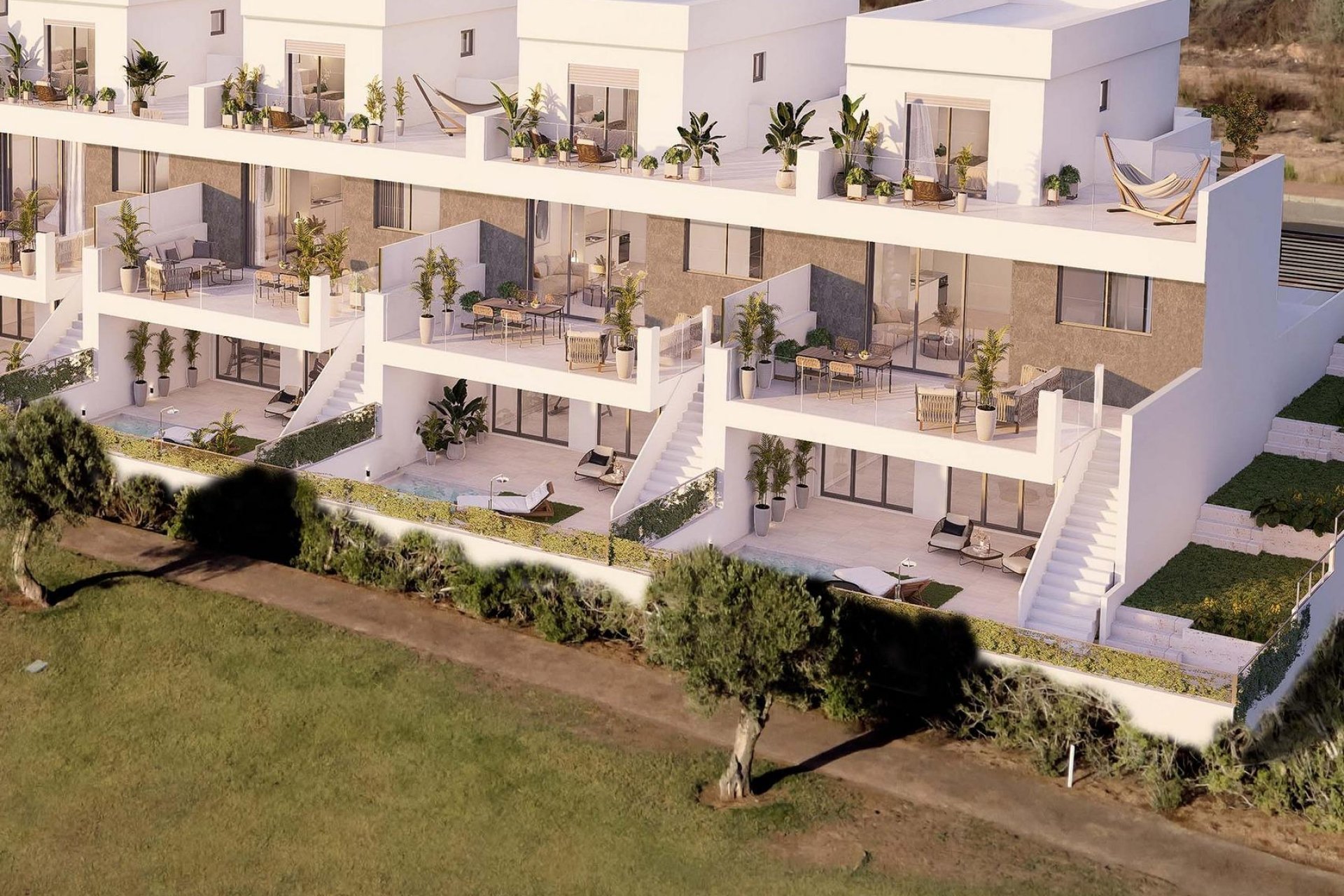 New Build - Duplex - Los Alcazares - Serena Golf