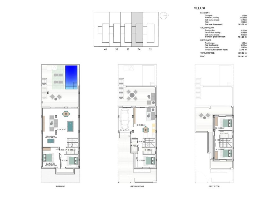 New Build - Duplex - Los Alcazares - Serena Golf