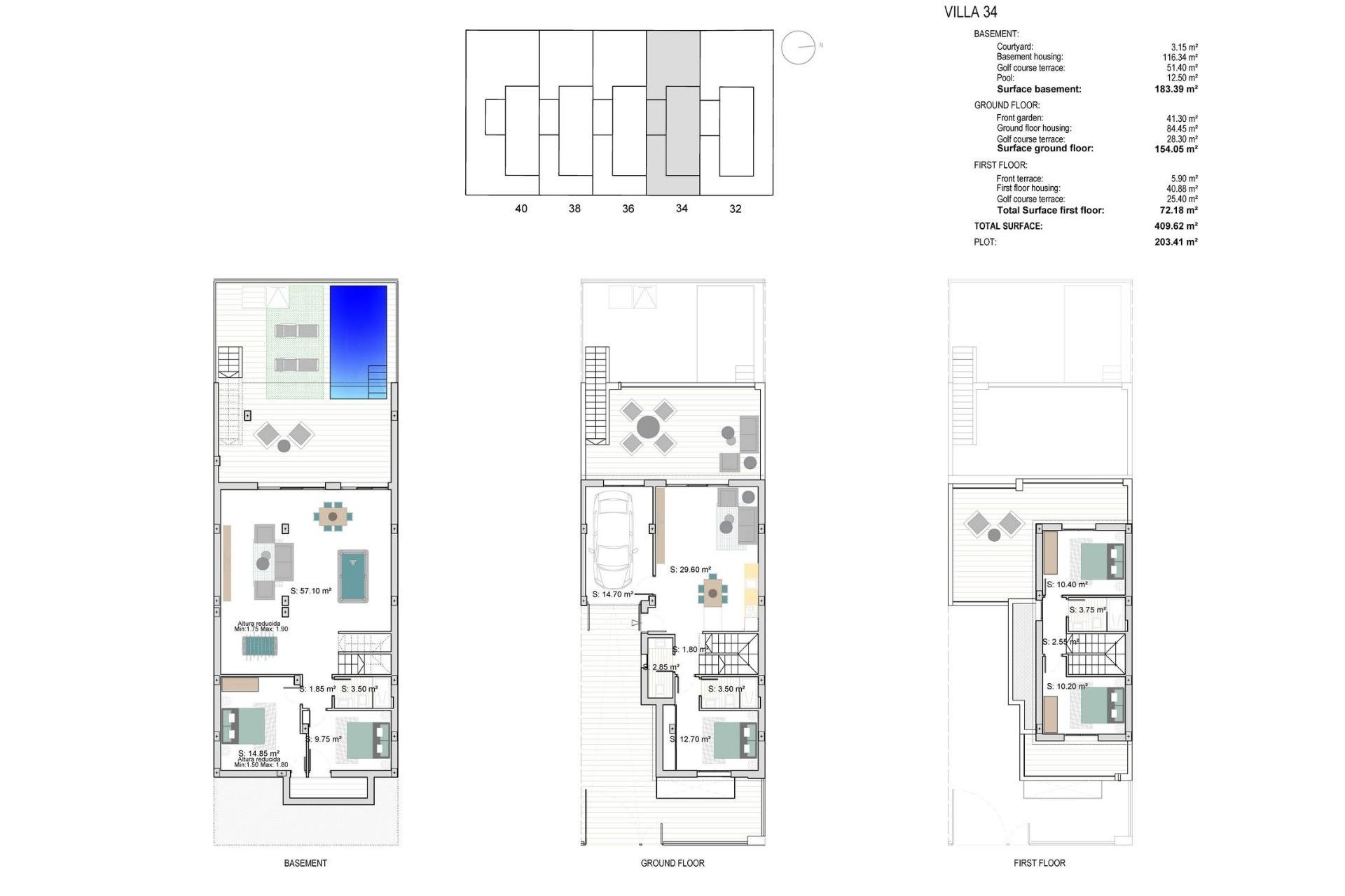 New Build - Duplex - Los Alcazares - Serena Golf