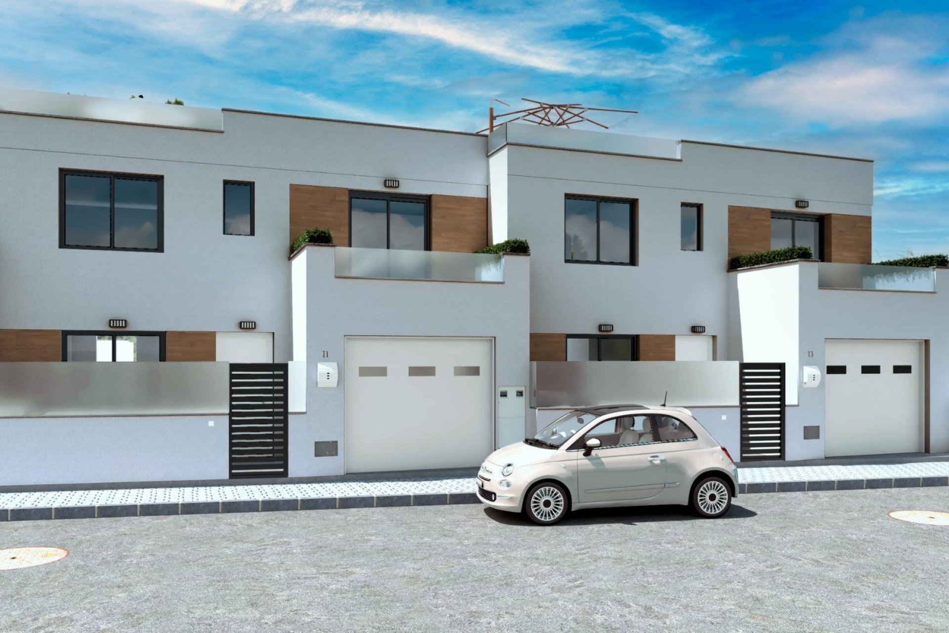 New Build - Duplex - Mar Menor - pueblo