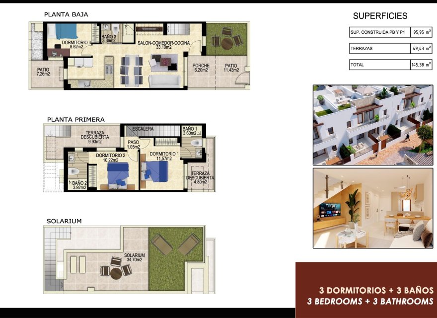 New Build - Duplex - Orihuela Costa - Vistabella Golf