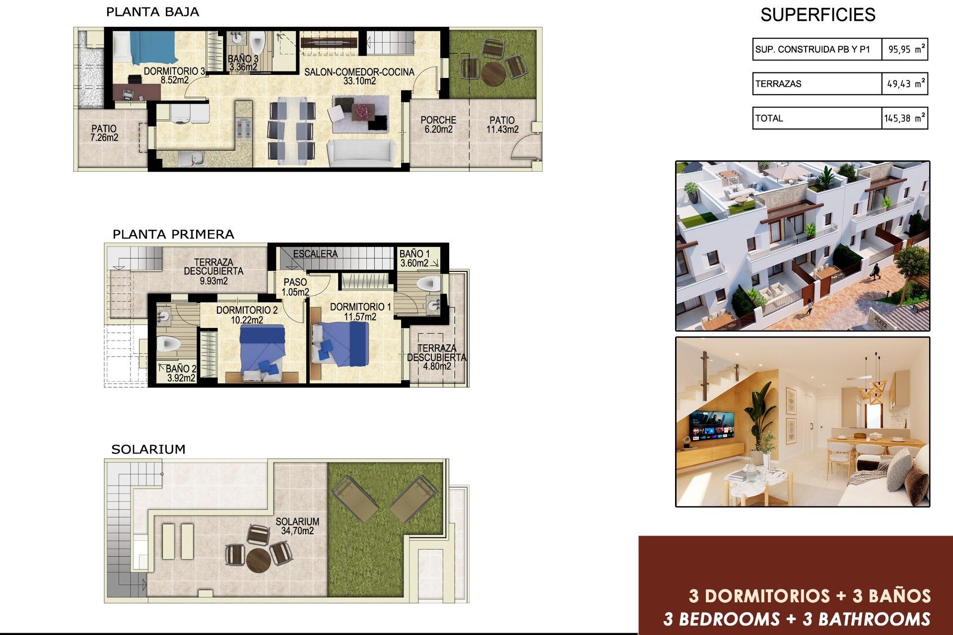 New Build - Duplex - Orihuela Costa - Vistabella Golf