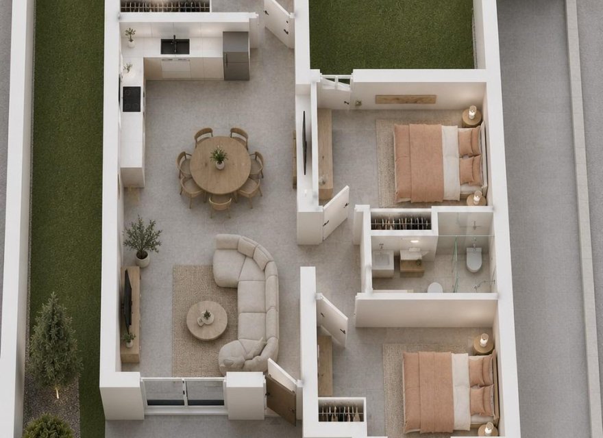New Build - Duplex - Puerto de Mazarron - Country Club