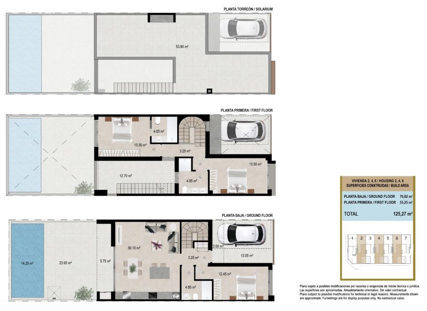 New Build - Duplex - San Javier - pueblo