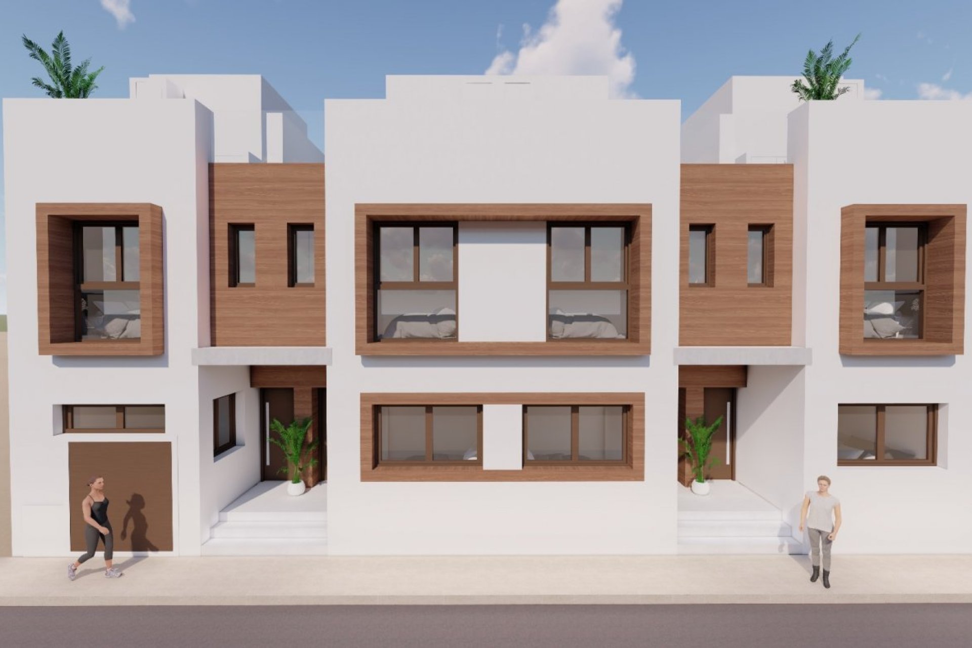 New Build - Duplex - San Javier - pueblo