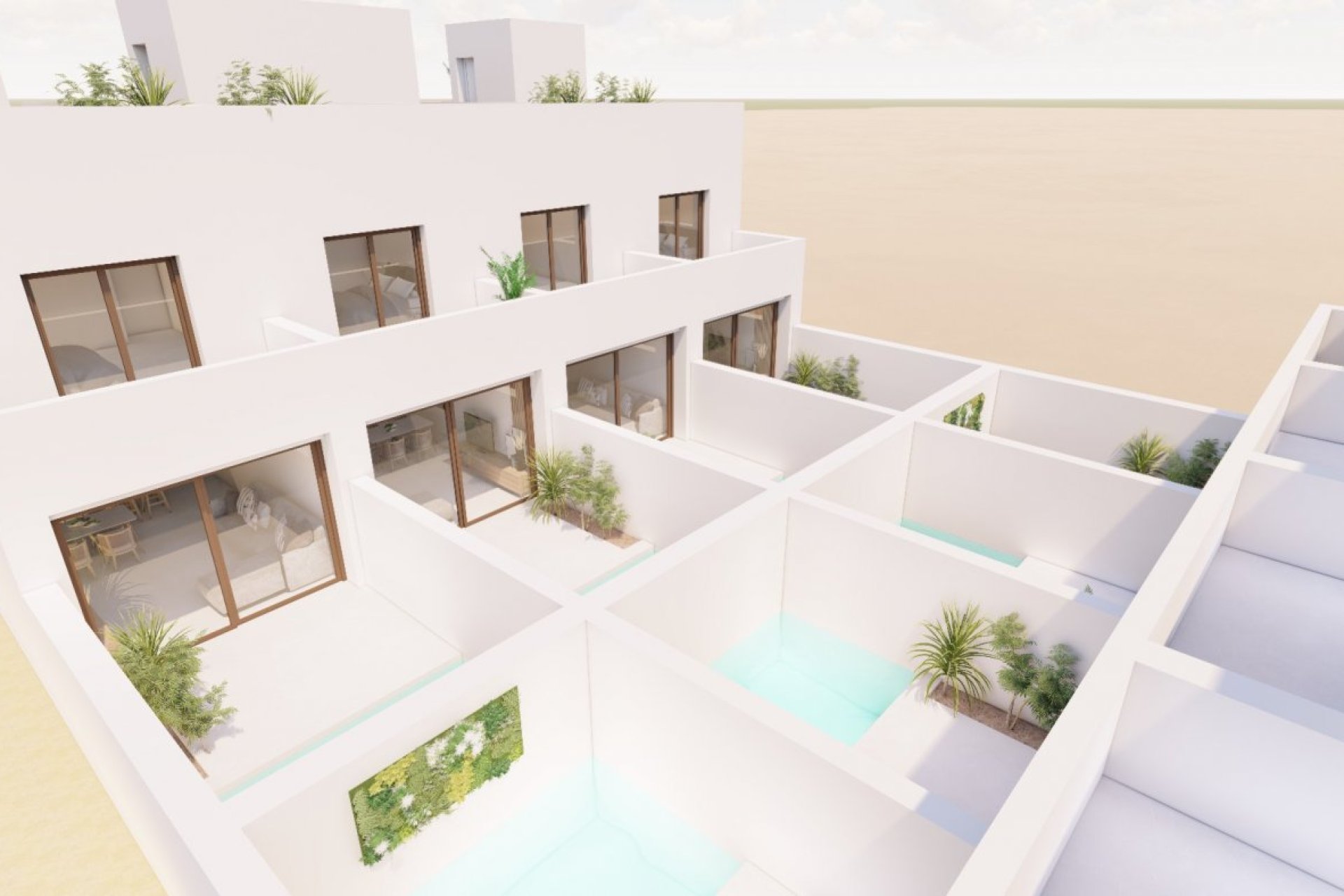 New Build - Duplex - San Javier - pueblo