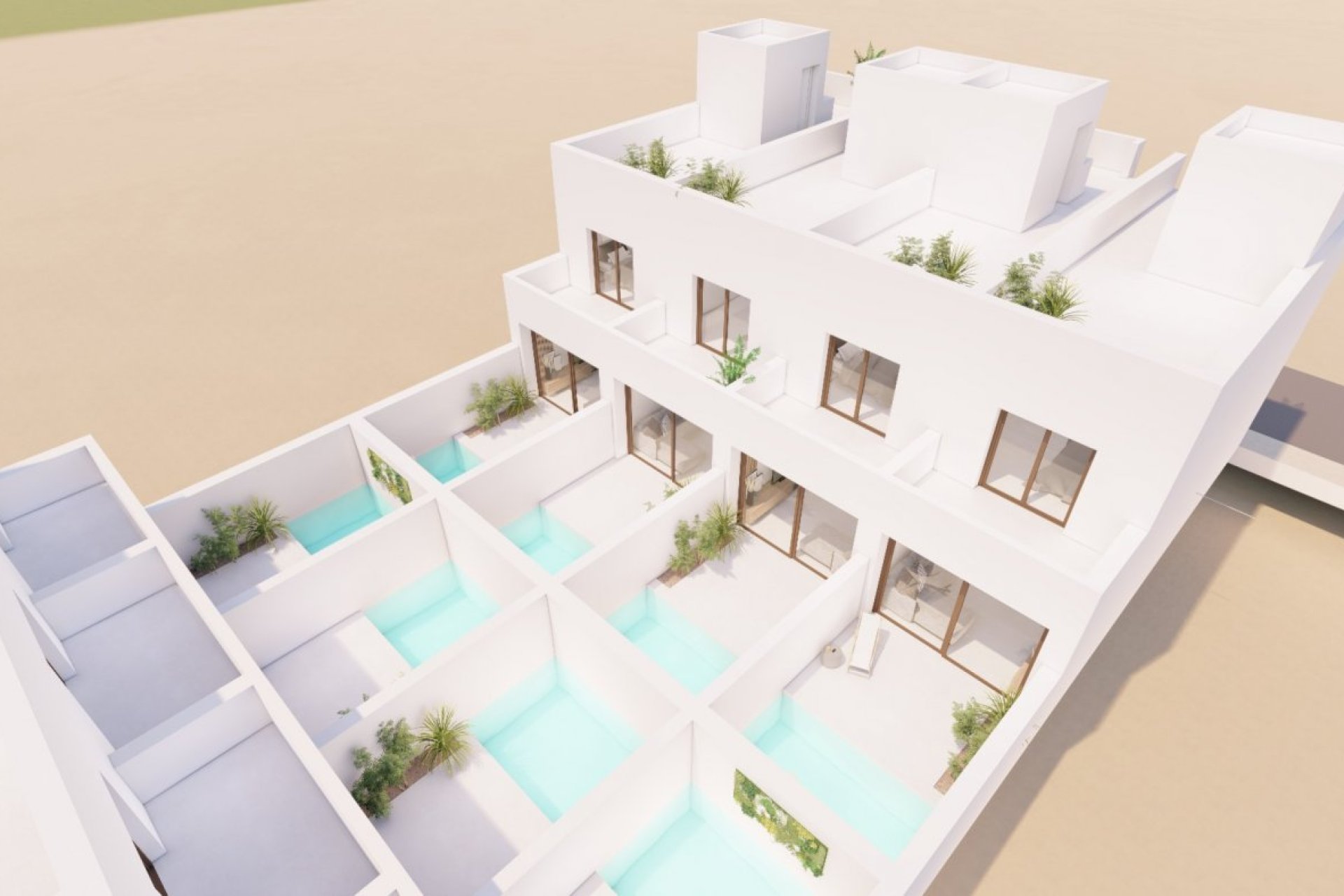 New Build - Duplex - San Javier - pueblo