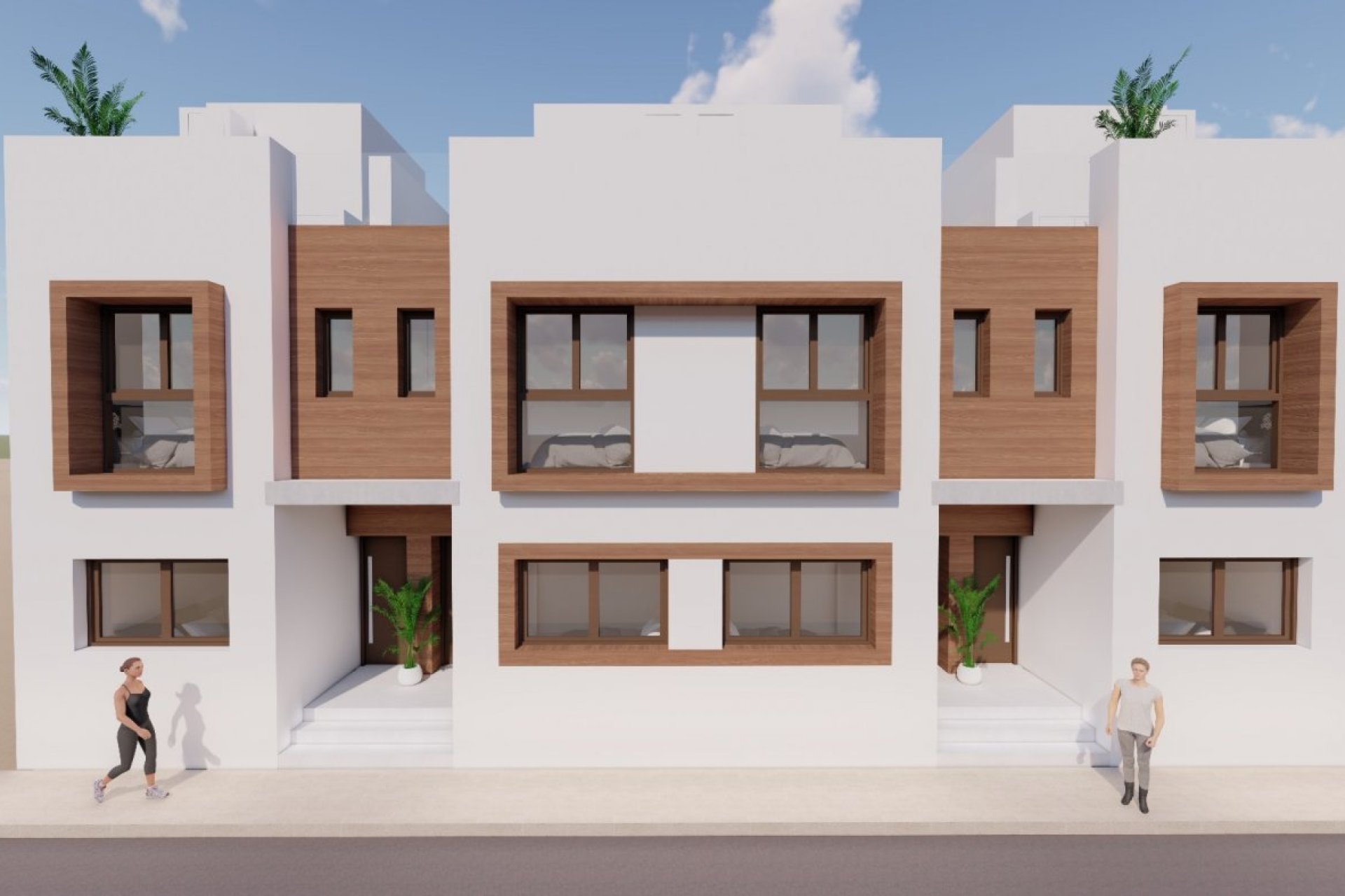 New Build - Duplex - San Javier - pueblo