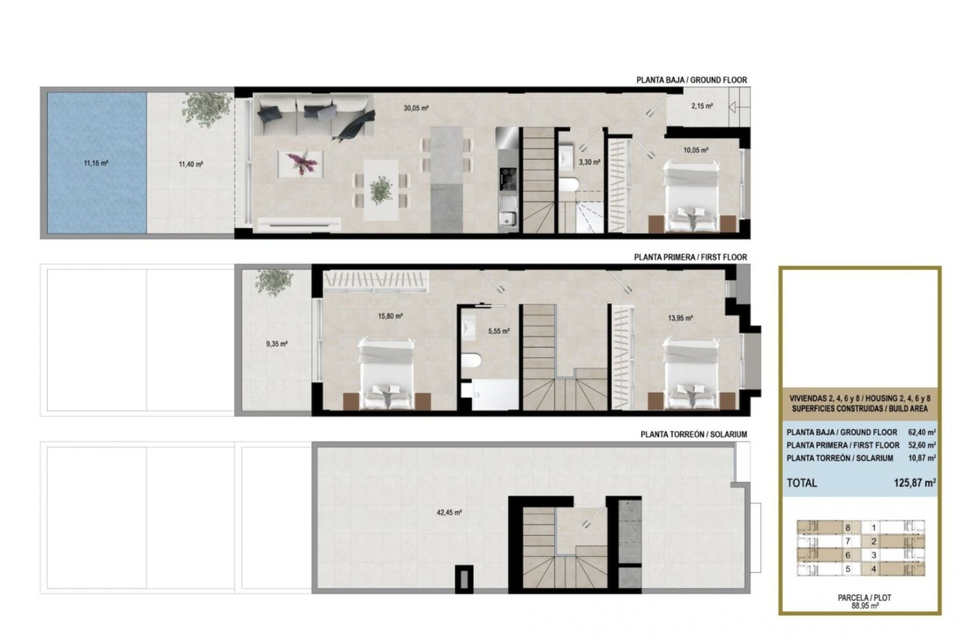 New Build - Duplex - San Javier - pueblo