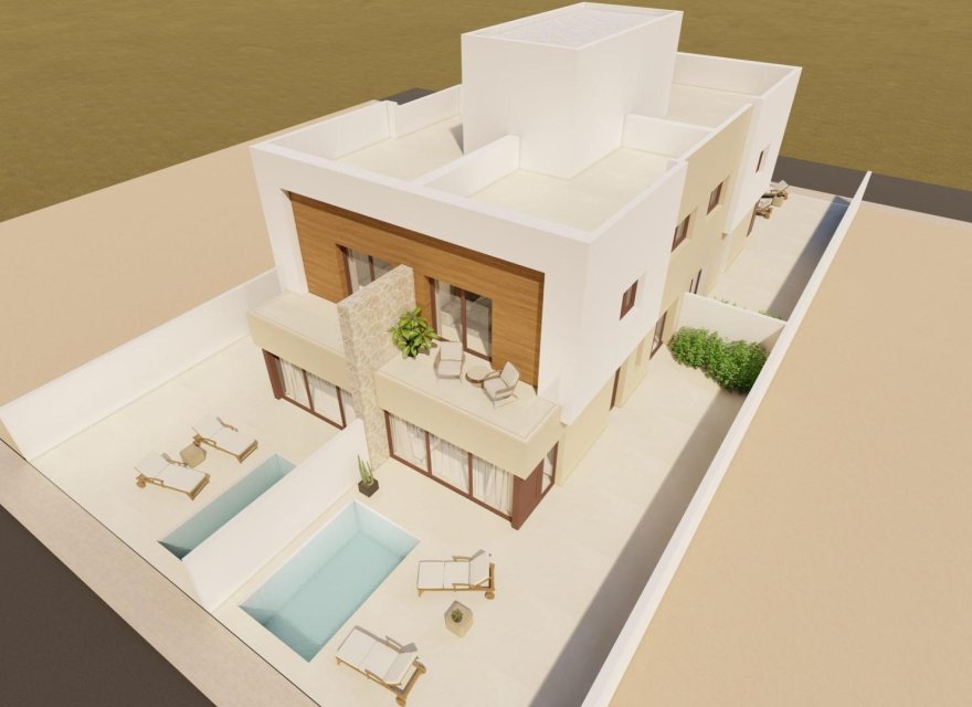 New Build - Duplex - San Javier - pueblo