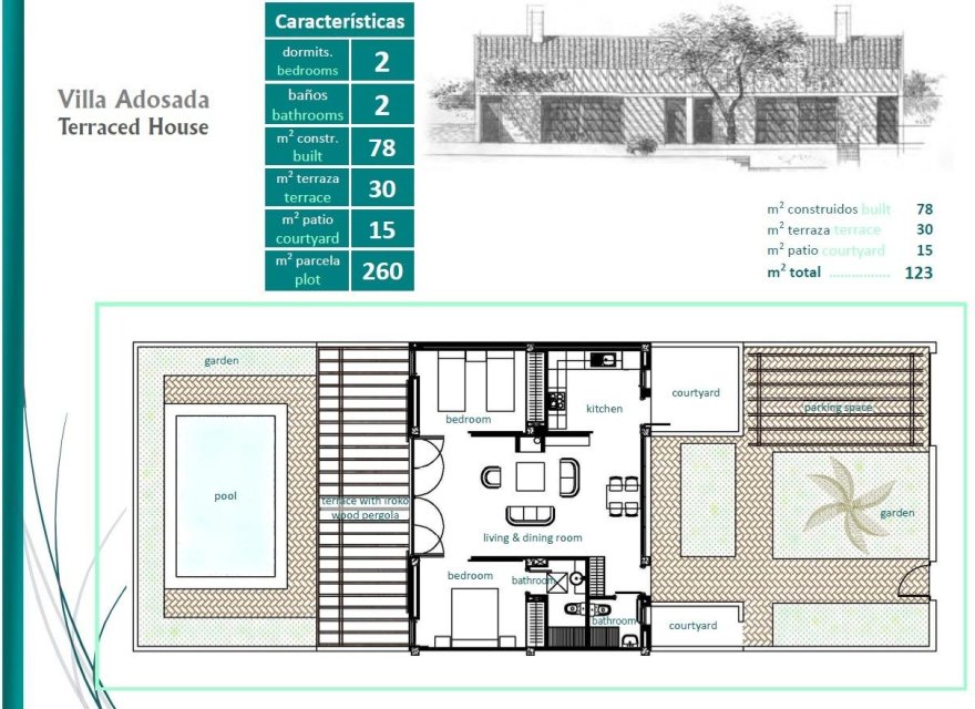 New Build - Duplex - Sucina - Peraleja Golf