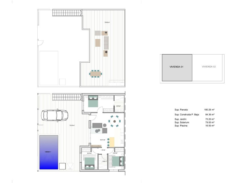 New Build - Duplex - Torre Pacheco - pueblo