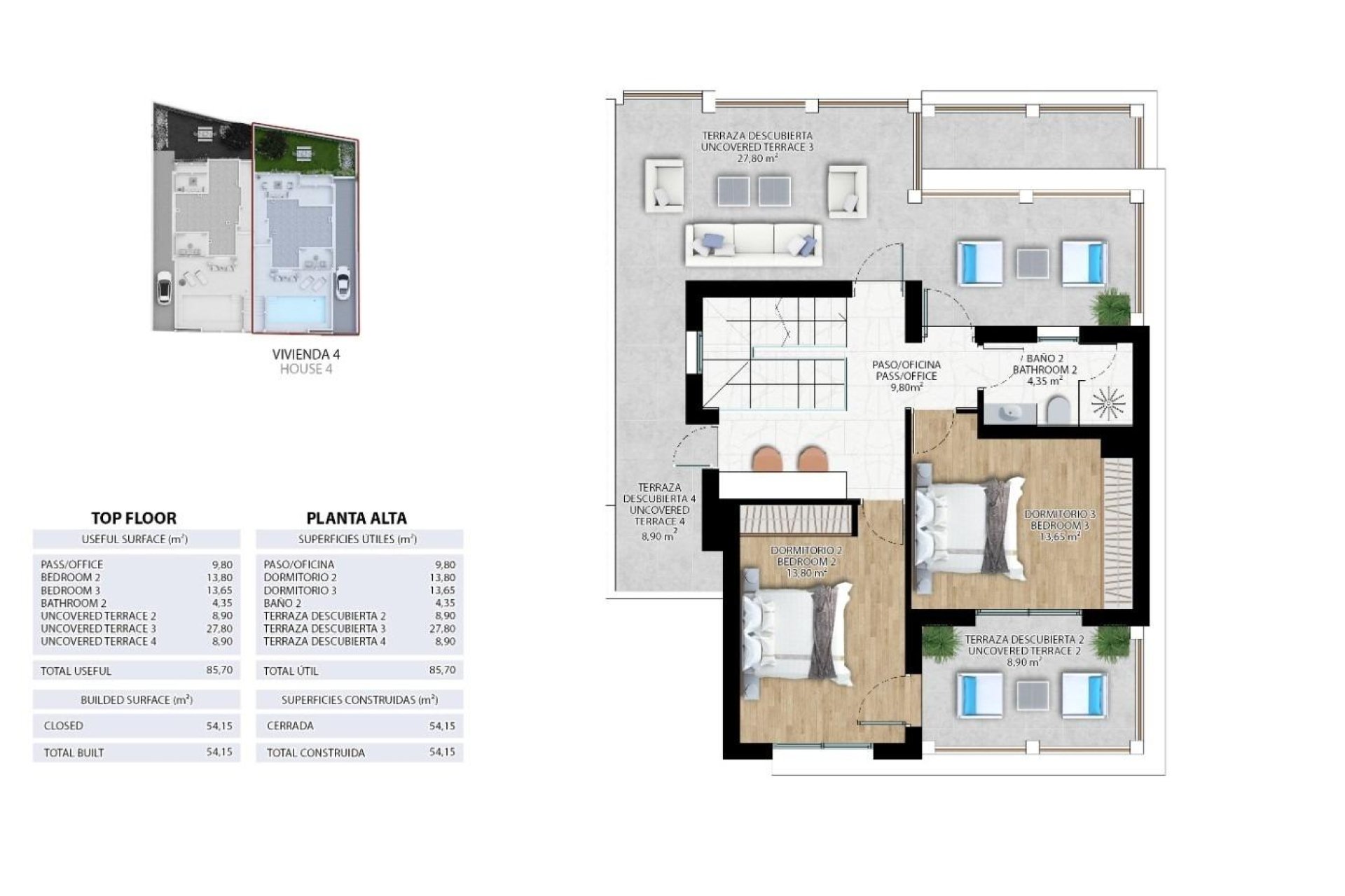 New Build - Villa - Albir  - Escandinavia