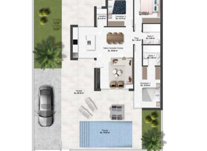 New Build - Villa - Baños y Mendigo - Altaona Golf