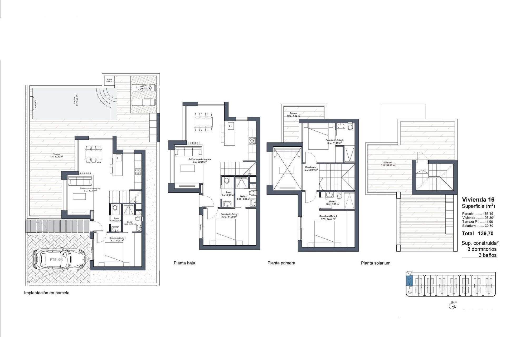 New Build - Villa - Ciudad Quesada - Lo Marabú