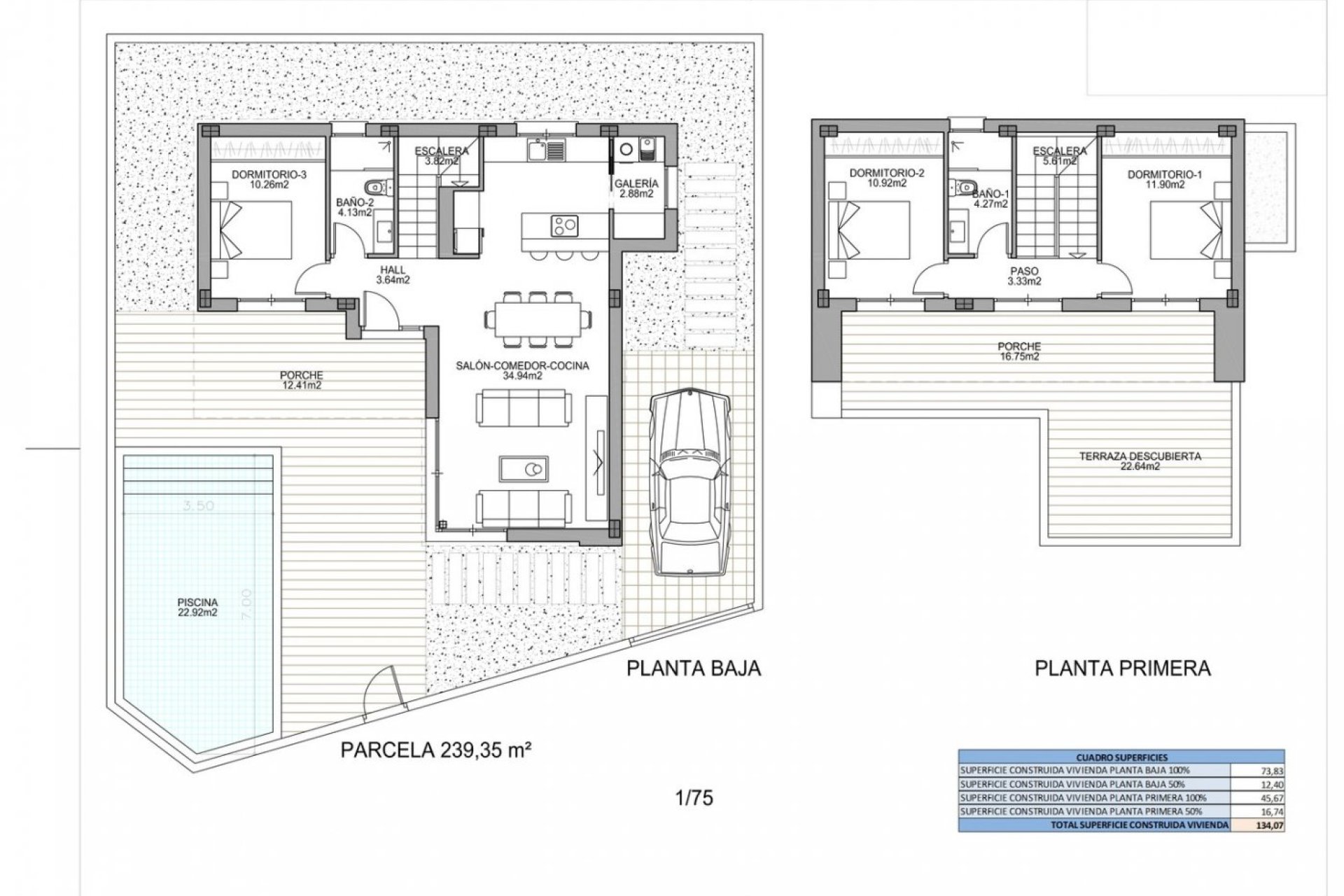 New Build - Villa - Ciudad Quesada - Polideportivo