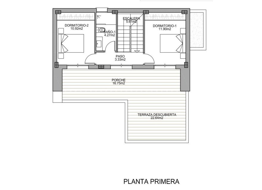 New Build - Villa - Ciudad Quesada - Polideportivo