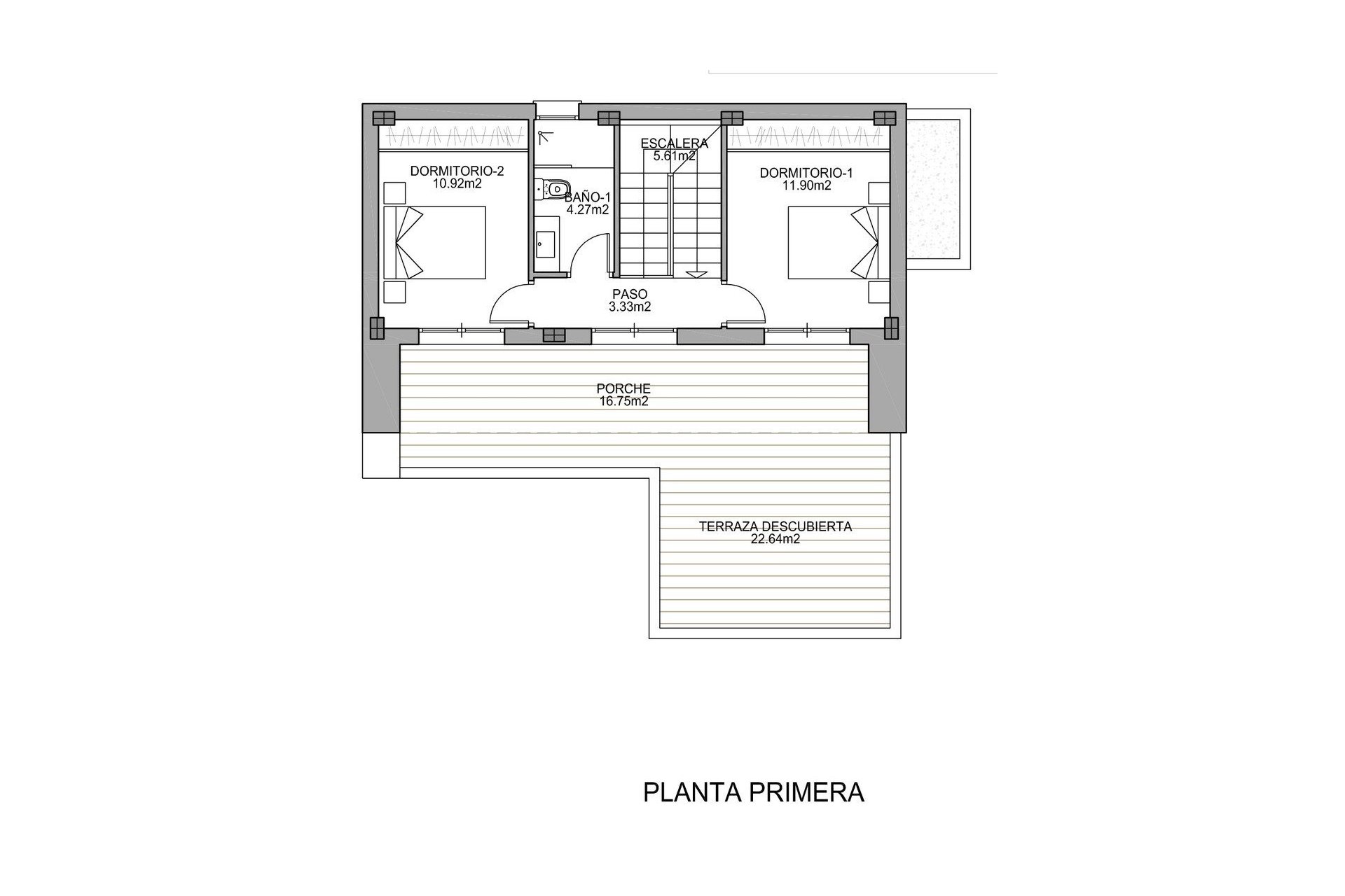 New Build - Villa - Ciudad Quesada - Polideportivo