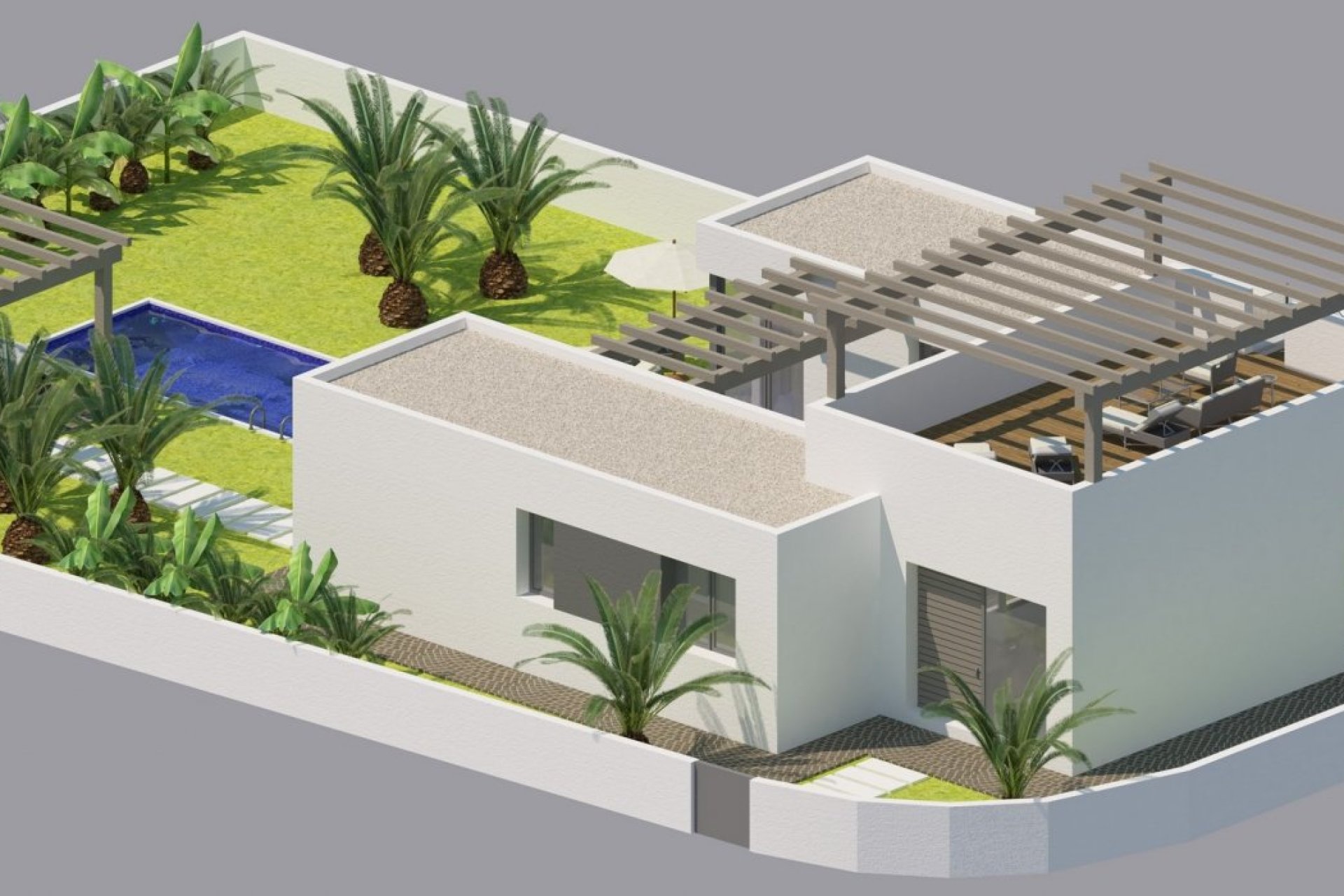 New Build - Villa - Ciudad Quesada - Polideportivo