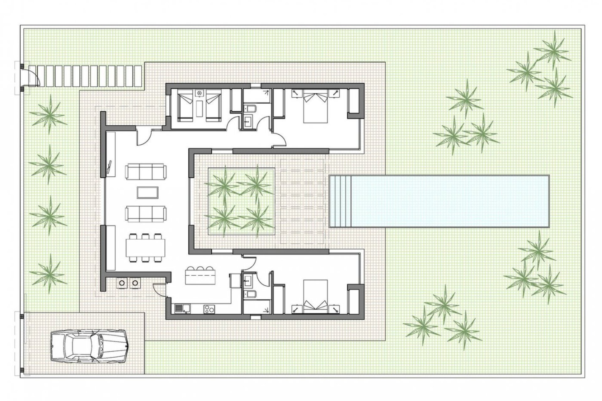 New Build - Villa - Ciudad Quesada - Polideportivo