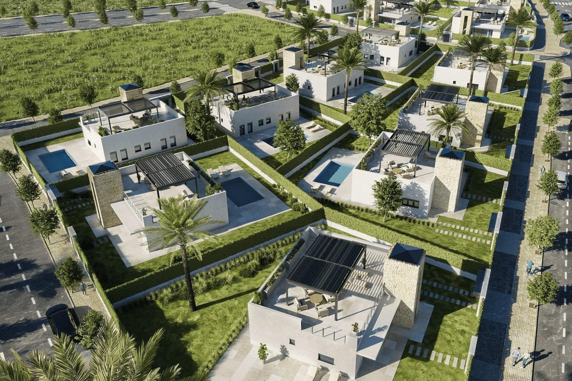 New Build - Villa - Lorca - Jardines de Almenara